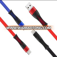 new style usb to type-c  charging and data transfer usb cable